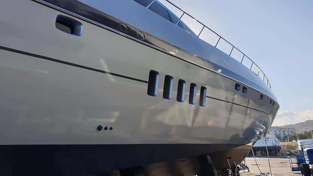 Mangusta 108 Yacht Wrapping - Yacht wraps anywhere in the world